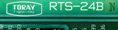 USED TORAY RTS-24BN CIRCUIT BOARD RTS24BN