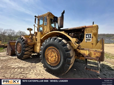 Used 1970 CATERPILLAR 988 Wheel Loaders Pennsylvania US | Proxy Equipment #1377856