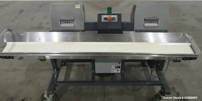 Munch Machine Double Bucker Used Hemp Bucking Machine with Conveyor