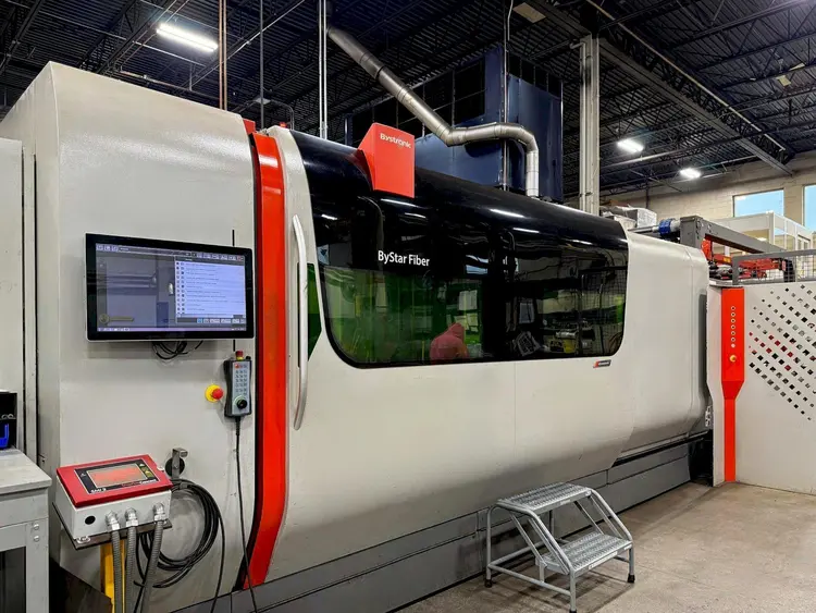 Used 2017 BYSTRONIC BYSTAR FIBER 3015 Laser Cutters Illinois US | Machine Factory Outlet #1262726