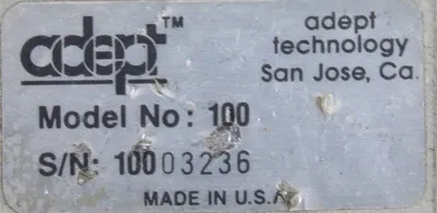 USED ADEPT TECHNOLOGY 100 PENDANT