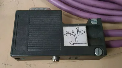 SIEMENS 6ES7 972-0BA11-0XA0 PROFIBUSCONNECTOR W/ LAPPKABEL CABLE 5E