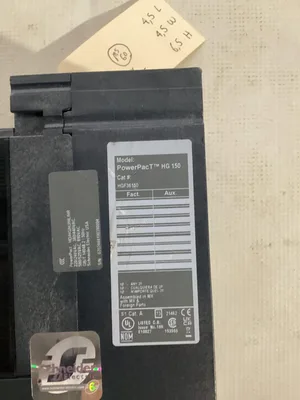 Square D 150 Amp Molded Case Circuit Breaker; HGF36150