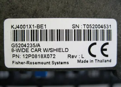 USED Emerson DeltaV KJ4001X1-BE1