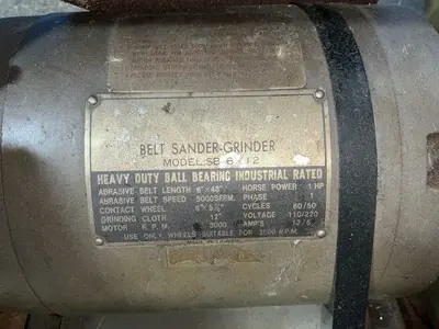 Used _UNKNOWN_ SB6 X 12 Belt Grinders Including Sanders Ohio US | HGR 24 #1355880