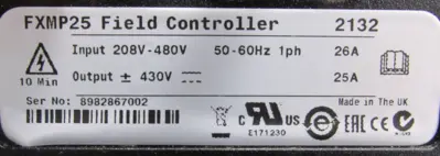 NEW CONTROL TECHNIQUES FXMP25 FIELD CONTROLLER