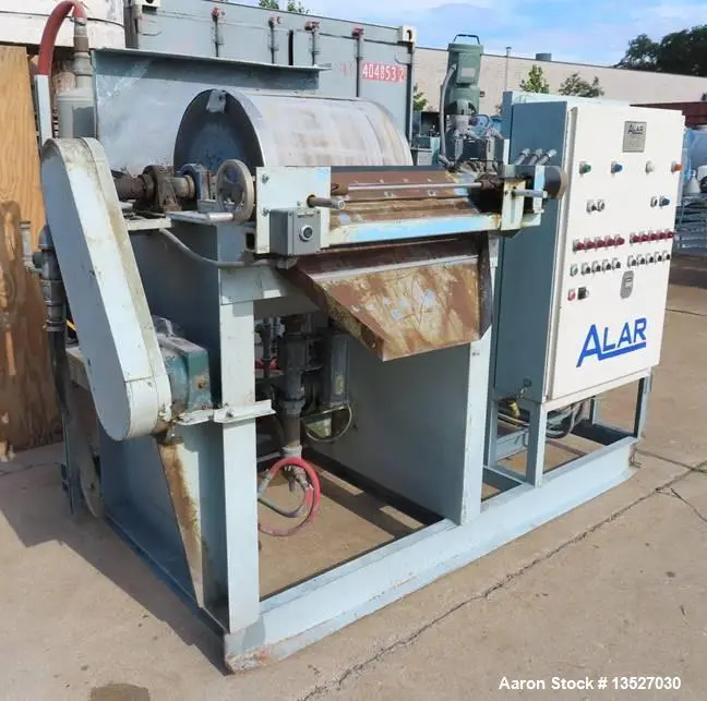Used ALAR ENGINEERING _UNKNOWN_ Rotary Vacuum Filters Illinois US | Aaron Equipment #84976