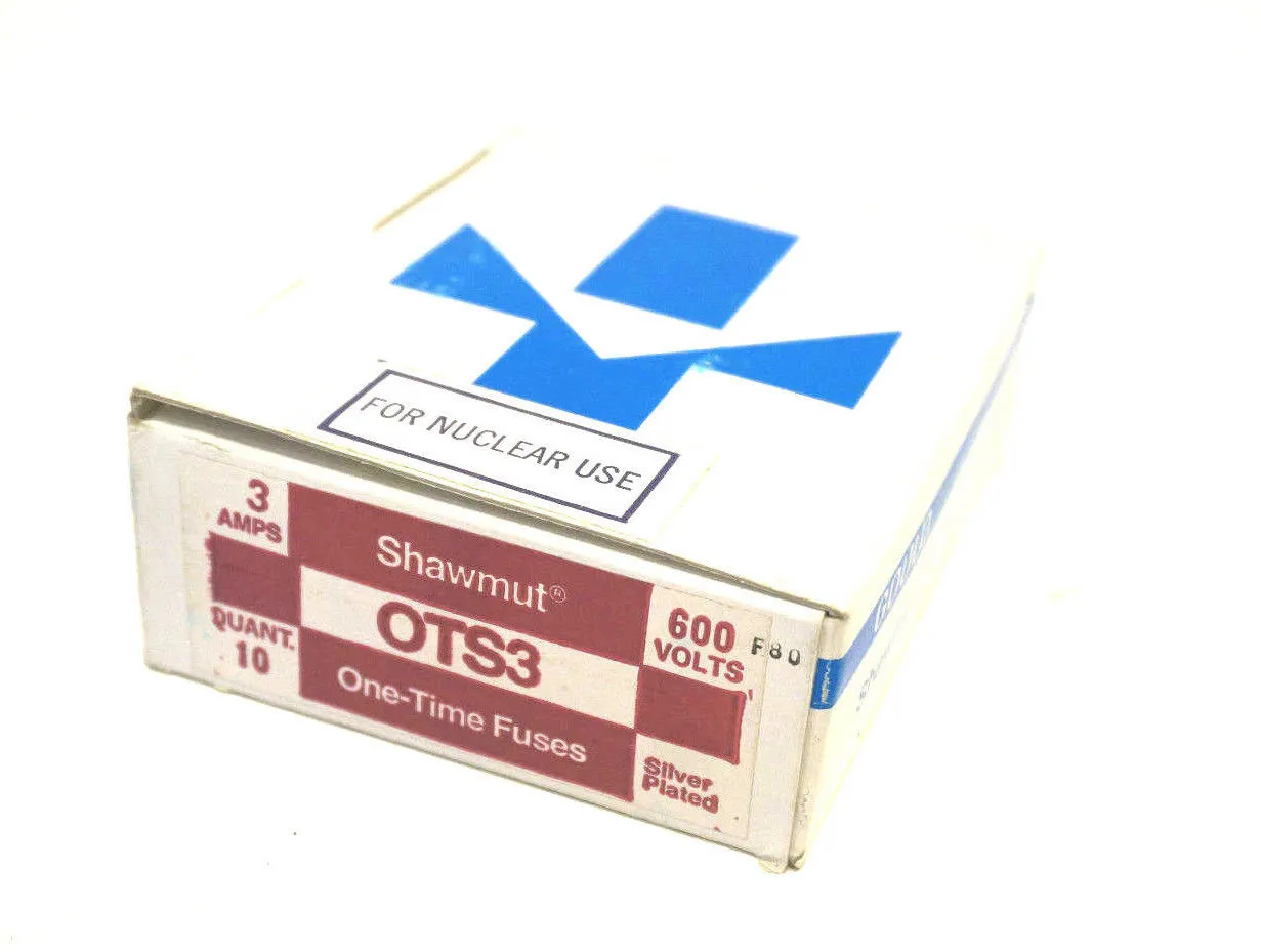 10 NEW GOULD SHAWMUT OTS3 FUSES