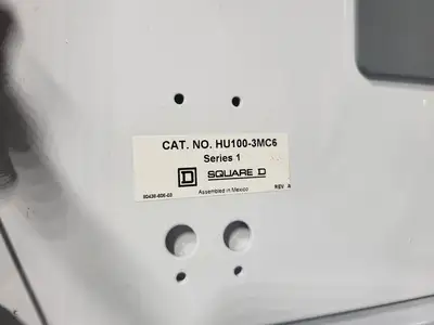USED SQUARE D MODEL 6