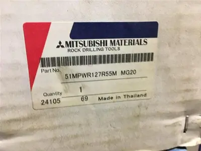 New | in-Stock MITSUBISHI 5" T51 RETRACT BIT - 51MPWR127R55M Drills Pennsylvania US | East West Machinery & Drilling #1416317