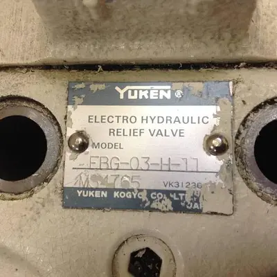 USED YUKEN EDG-01V-H-P12T10-11