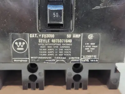 USED WESTINGHOUSE FB3050