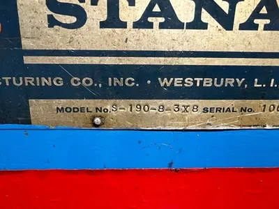1969 STANAT 8" x 3" s-190 RING SLITTING LINE (14536) SLITTING LINES | Machinery International LLC (49)