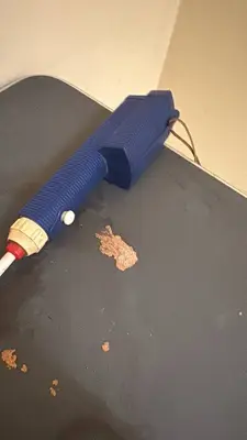 Electric Livestock Cattle Prod with Blue Handle