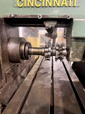 14" X 72" CINCINNATI HYPOWERMATIC HORIZONTAL BED-TYPE MILL / MILLING MACHINE: STOCK #20657