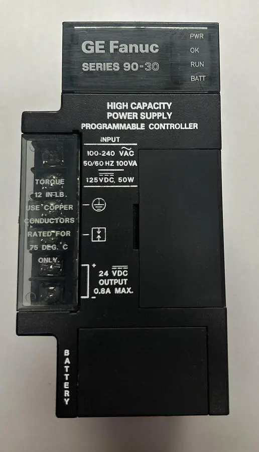 Used GE FANUC IC693PWR330D Power Supplies Ohio US | Surplus Asset Holdings #1236859