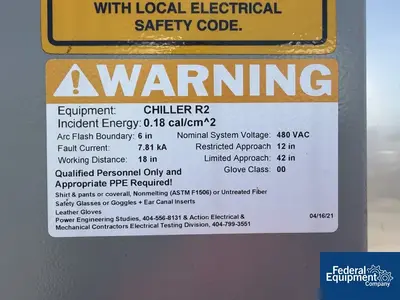 Used Tandem Chillers 70 Ton Tandem Chillers Chiller, Model WX070DZV Chillers Ohio US | Federal Equipment Company #1337720