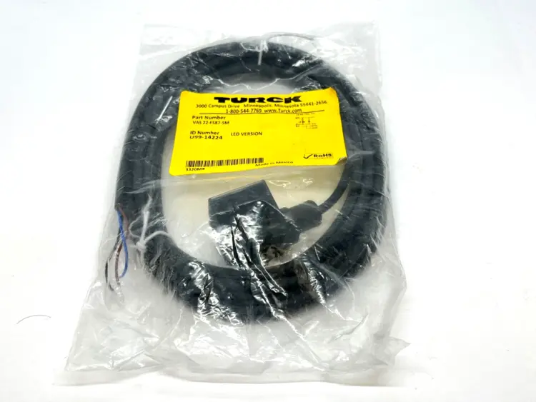 New | in-Stock Turck VAS 22-F587-5M Electrical Fittings Michigan US | Maverick Industrial Sales #1502223