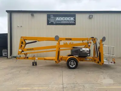 New | in-Stock 2026 HAULOTTE 5533A Towable Boom Lifts Texas US | Adcock Equipment USA #1519514
