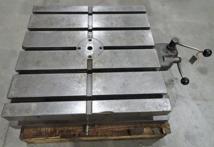 Used DEVLIEG TABLE SIZE: 20” X 20” Rotary Tables Michigan US | Equipment Trading Co., Inc. #496758