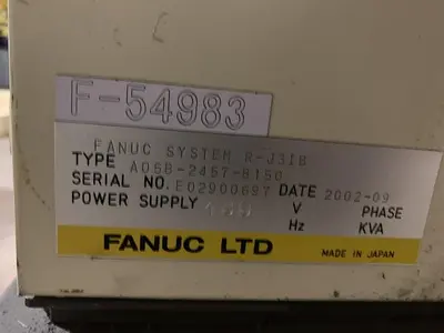 Used 2002 FANUC S500IB Robots Michigan US | RAB Industries, Inc. #183905