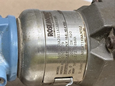 Used Rosemount 3051S1CG3A2B11A1AB4E5M5 Test Equipment - Other Indiana US | J&J Industrial Supply #1259680