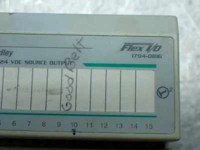 Used ALLENBRADLEY 1794OB16 PLC Input & Output Ohio US | HGR 24 #907448