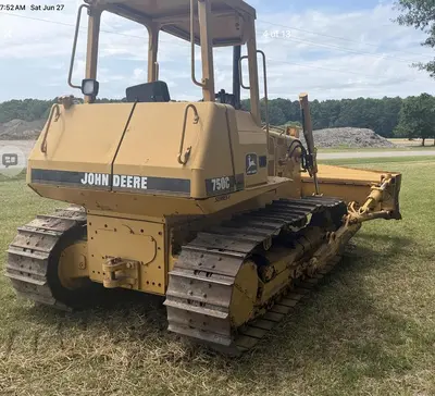 Used 1996 JOHN DEERE 750C Crawler Dozers Virginia US | GF Equip Sales #1280637