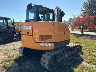 Used 2024 CASE CX80C Crawler Excavators - Mini New Hampshire US | Beauregard Equipment #1511210