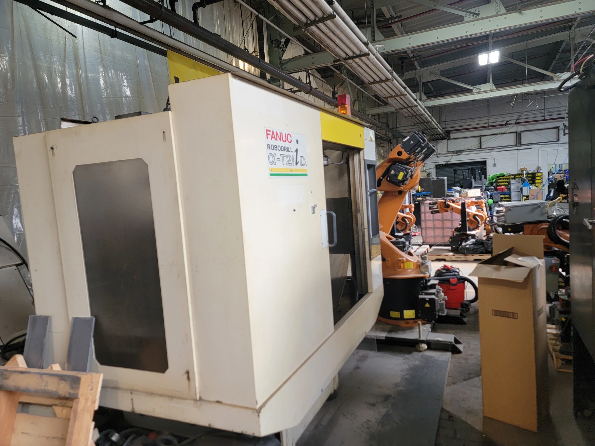 USED FANUC ROBODRILL ALPHA T21ID