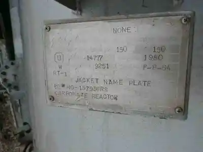 USED GENERAL WELDING WORKS NA