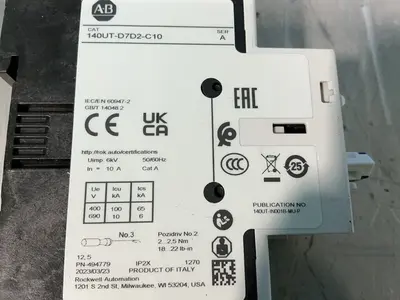 Used 2023 ALLENBRADLEY 140UTD7D2C10 Circuit Breakers Ohio US | HGR 24 #1542121