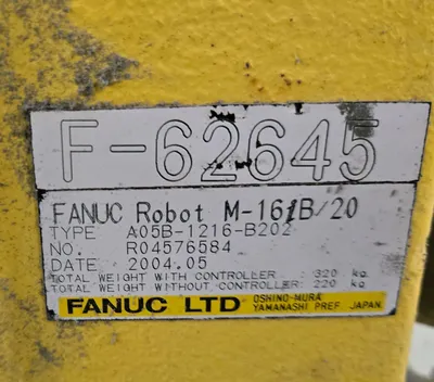 USED 2004 FANUC M-16IB/20 + R-J3IB