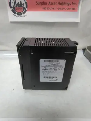 Used GE FANUC IC693PWR321Z Power Supplies Ohio US | Surplus Asset Holdings #1241756