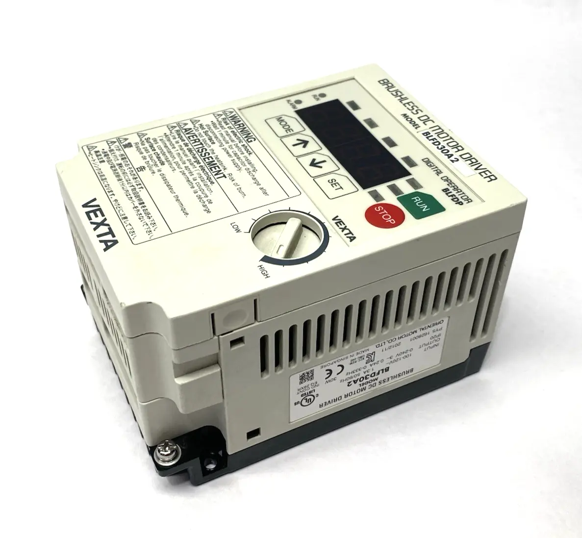 Used Oriental Motor VEXTA Digital Brushless DC Motor Driver Speed Controller Speed Drives Michigan US | Maverick Industrial Sales #1397219