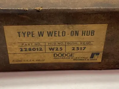New | in-Stock DODGE 228012 Conveyor Parts Ohio US | Surplus Asset Holdings #1236684