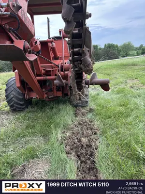 Used 1999 DITCH WITCH 5110 Trenchers Nebraska US | Proxy Equipment #1388843