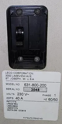 Leco TC40 Nitrogen/Oxygen Determinator