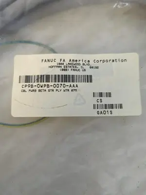 New | in-Stock FANUC CP9B-0WPB-0070-AAA Misc Electrical & Power Parts Ohio US | Surplus Asset Holdings #1242091