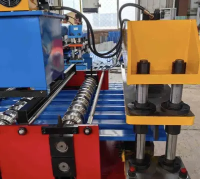Trapezoid Roof Sheet Roll Forming Machine in China