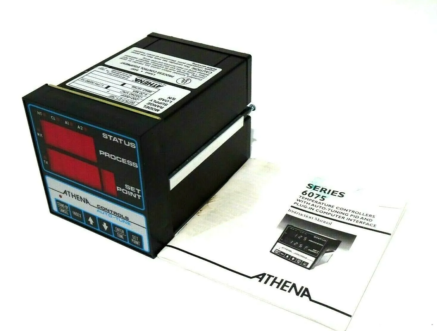 NEW ATHENA 6075-F-E1-26F TEMPERATURE CONTROLLER 6075FE126F