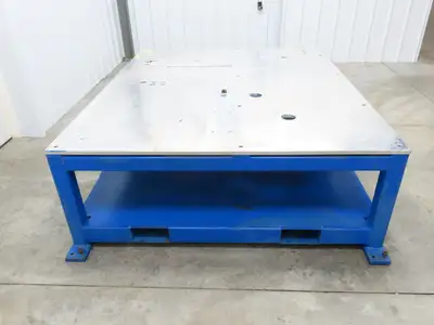 Heavy Duty 3/4" Aluminum Top Machine Welding Layout Table Work Bench 75x63"