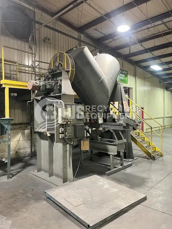 Used PATTERSON KELLEY TWIN SHELL DRY BLENDER Double Cone - V Mixers Kentucky US | US Recycling Equipment #475487