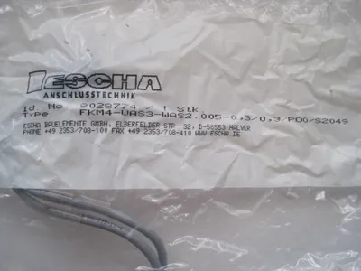 TURCK ESCHA FKM4-WAS3-WAS2.005-0 CABLE