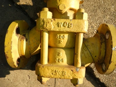 Fisher 2" 150 Rating, WCB Steel Flanged Control Valve