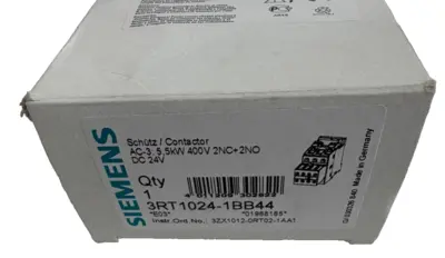 NEW SIEMENS 3RT1024-1BB44 MOTOR STARTER CONTACTOR 3RT10241BB44