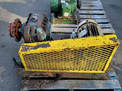 240/480 Volts, 1750 Rpm,184T Gearbox Motor