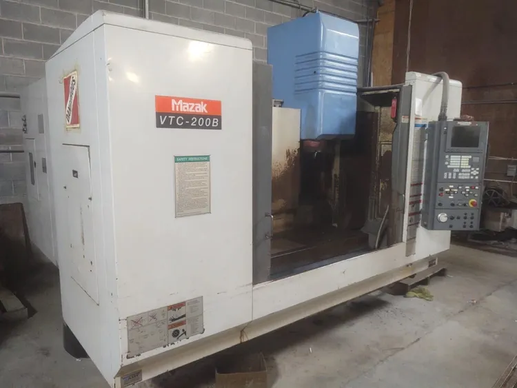 2002 MAZAK VTC-200B Vertical Machining Centers | Toolquip, Inc.