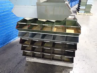 103 Shots  Metal Stacking Bins