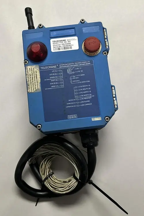Used TELECRANE F22-6D-RX Industrial Controls Ohio US | Surplus Asset Holdings #1243901
